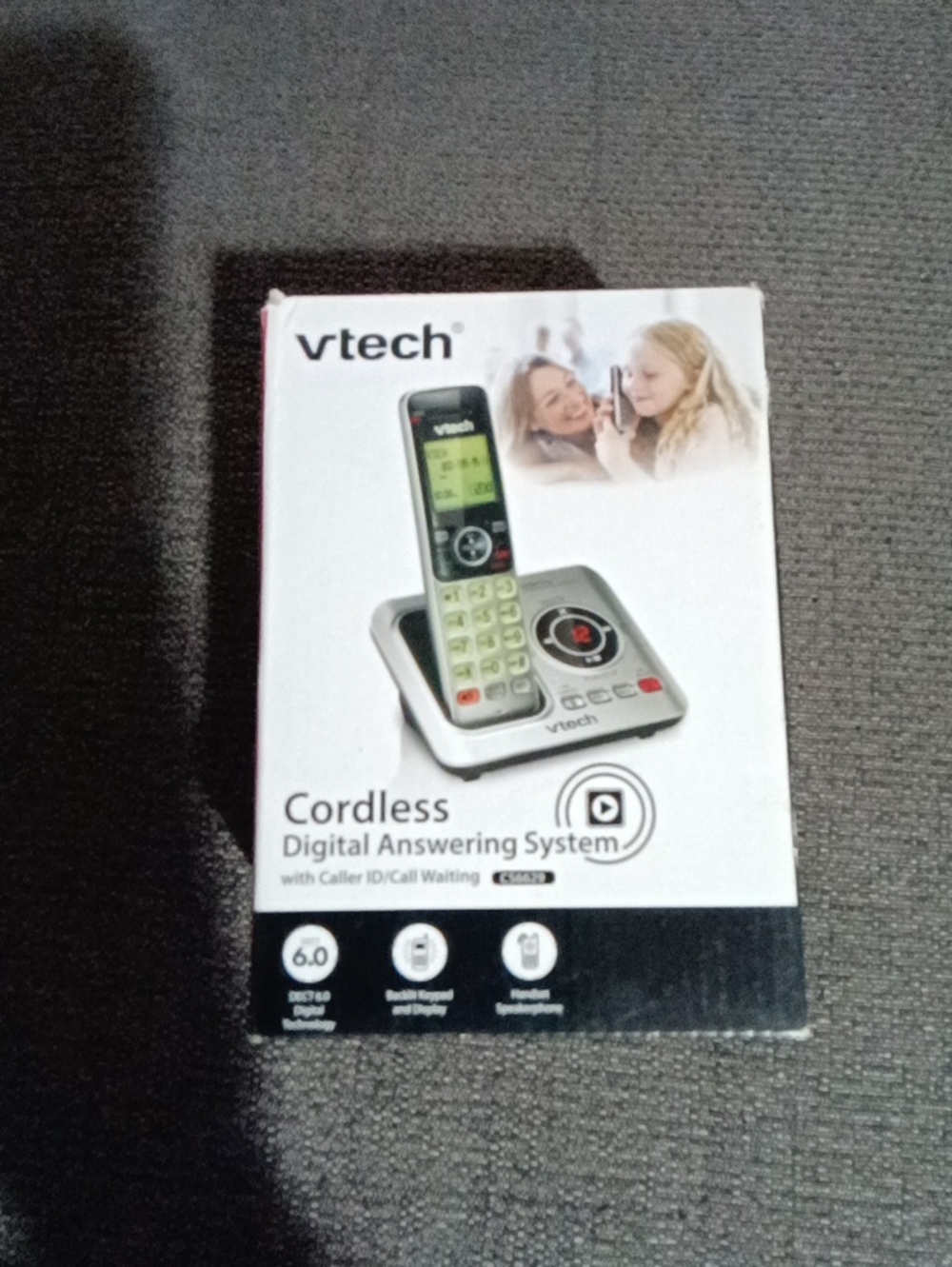 VTech Cordless Digital Answering System - White/Grey